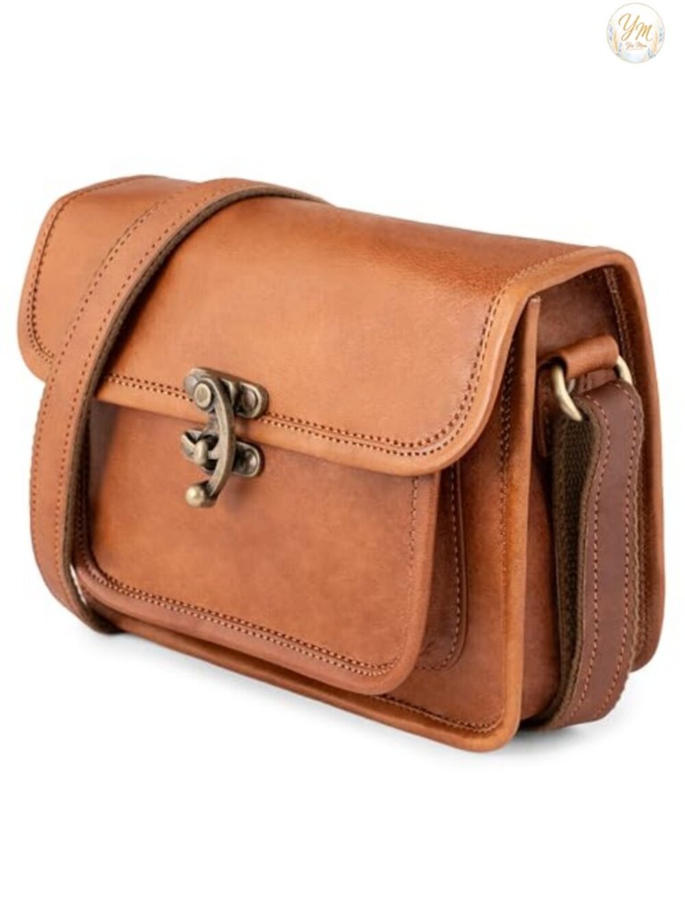 Genuine Leather Crossbody Bag Purse for Women Adjustable Strap Clasp